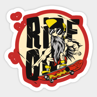 Ride On Sticker